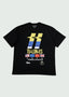Two Line Multi T-shirt Black