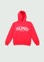 Staple Arch Logo Hoodie Red