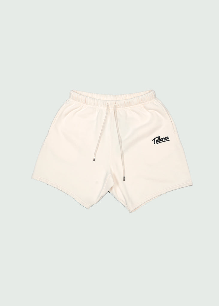 Staple Cotton Shorts Cream