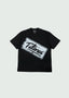 Postage Stamp T-shirt Black