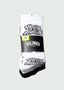 Black/White Cursive Crew Socks 5-Pack