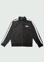 Cursive Track Jacket Black