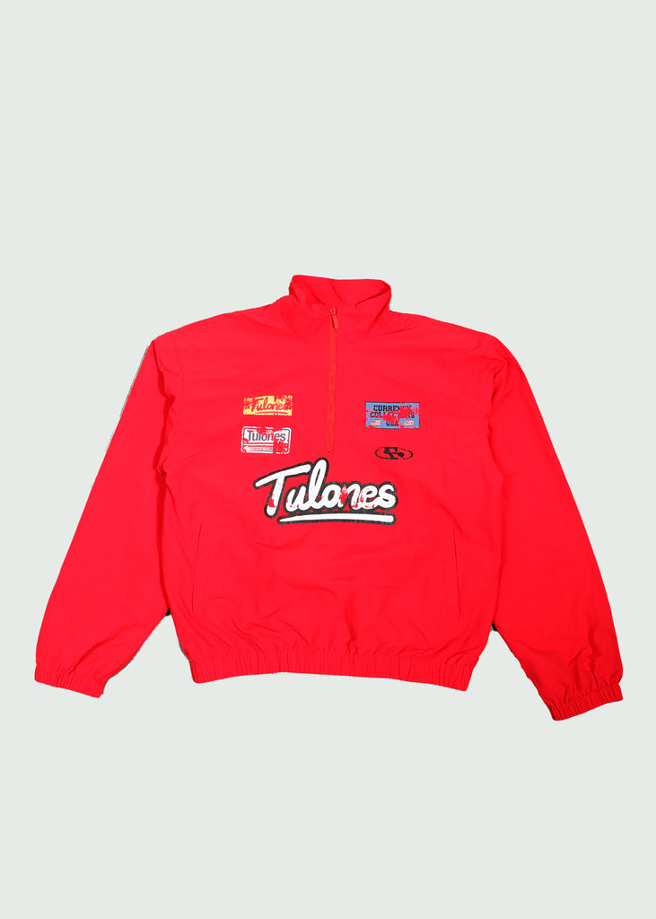 Patch Half-Zip Red