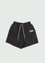 Two Stripe Nylon Shorts Black