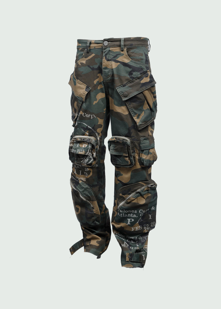 Fed Reserve Camo Cargo Pants