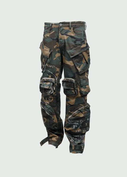 Fed Reserve Camo Cargo Pants