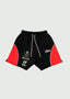 Two Line Shorts Black/Red