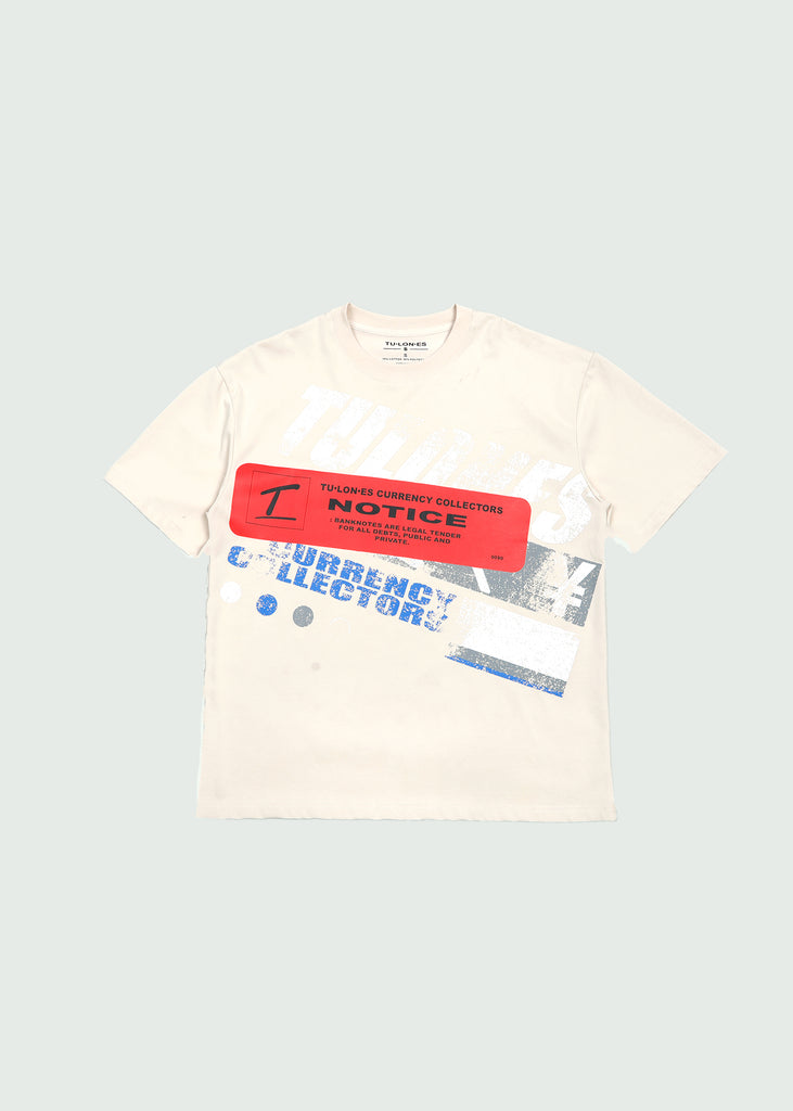 Design Notice T-Shirt Cream