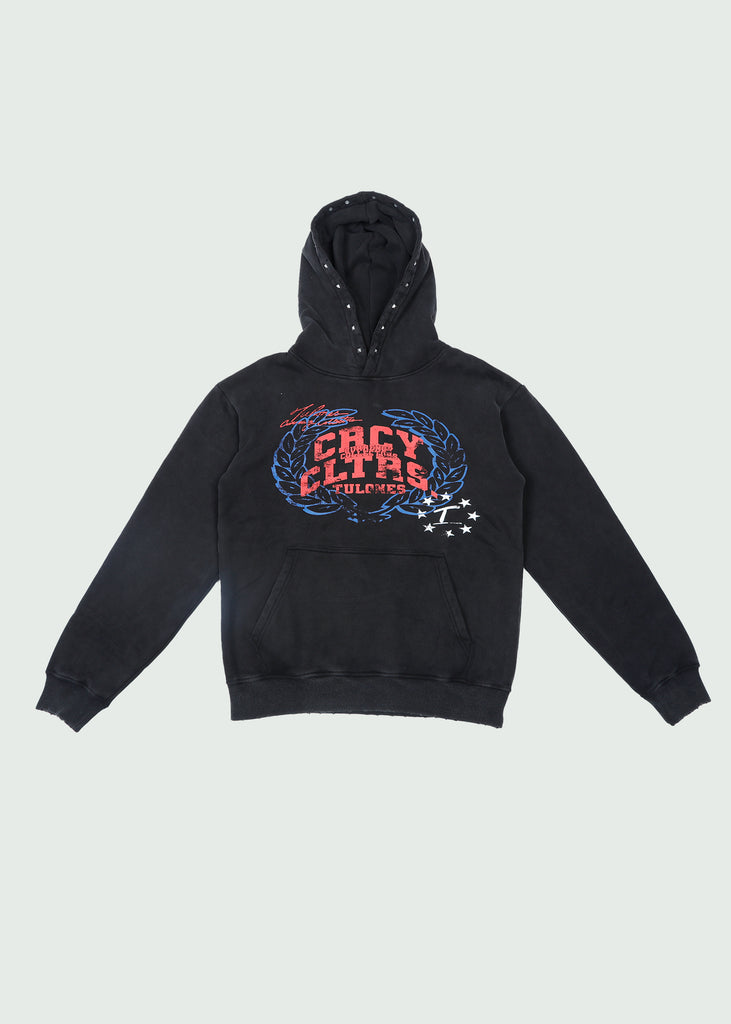 Currency University Hoodie Black