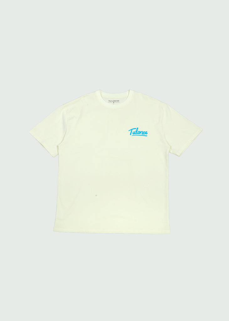 Blue Bank Notes T-Shirt Yellow