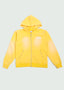 Studded Cursive Hoodie Yellow