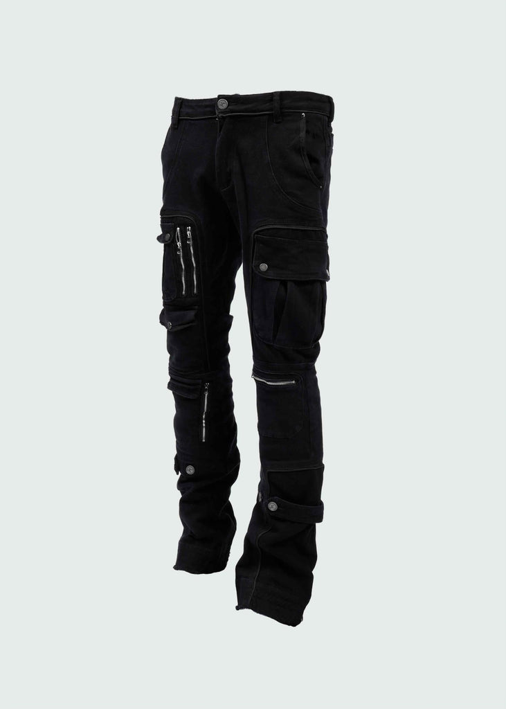 Black Tulones Corduroy Cargo