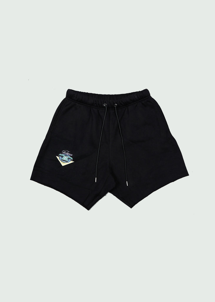 Currency Makes The World Turn Cotton Shorts Black