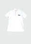 Cursive Polo White