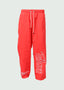 Outline Nylon Pants Red