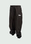 Cursive Logo Pants Black