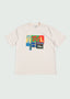 Many Letters T-shirt Tan