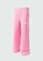 Cursive Sweatpants Women Pink