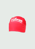 Red Cursive Big Logo Cap