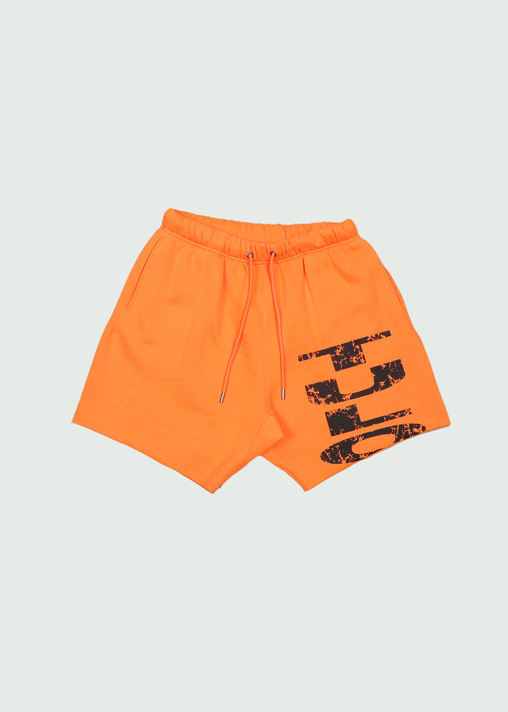 Retro Cotton Shorts Orange