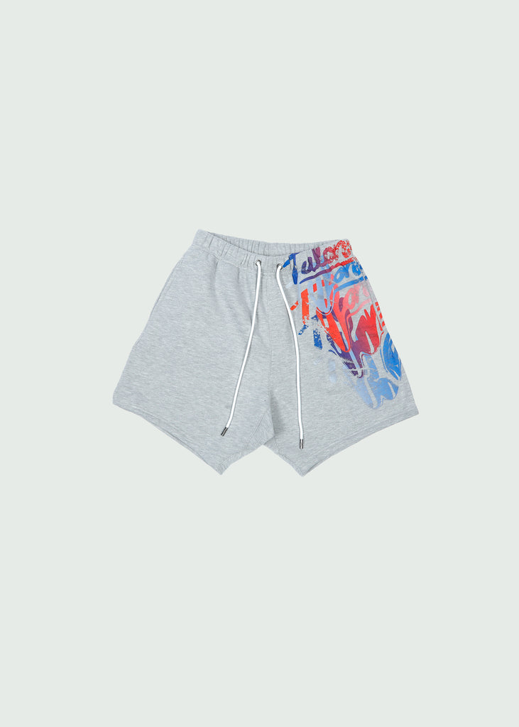 Liquid Cash Cotton Shorts Grey