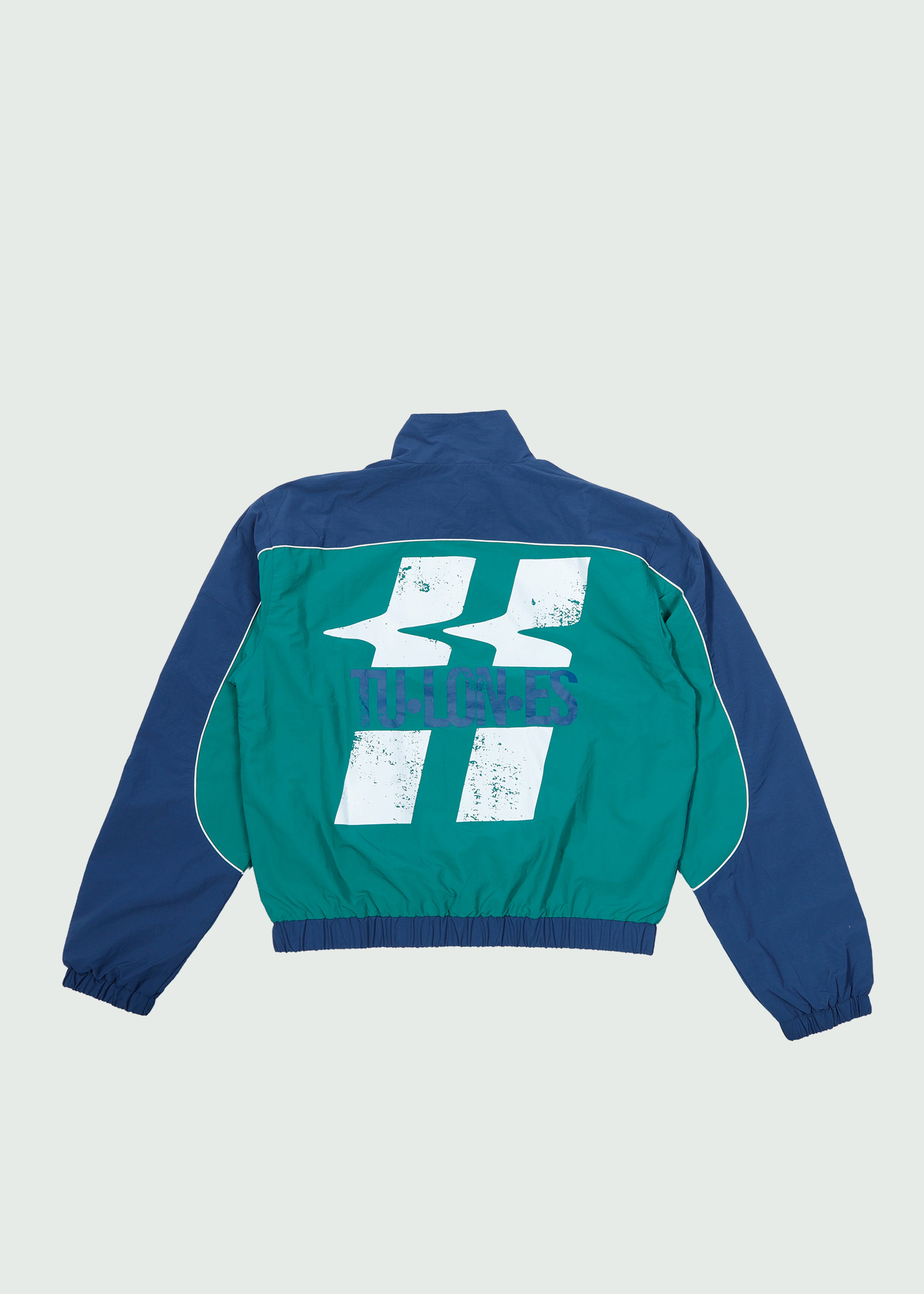Two Line Main Nylon Zip-Up Green Secondary image
