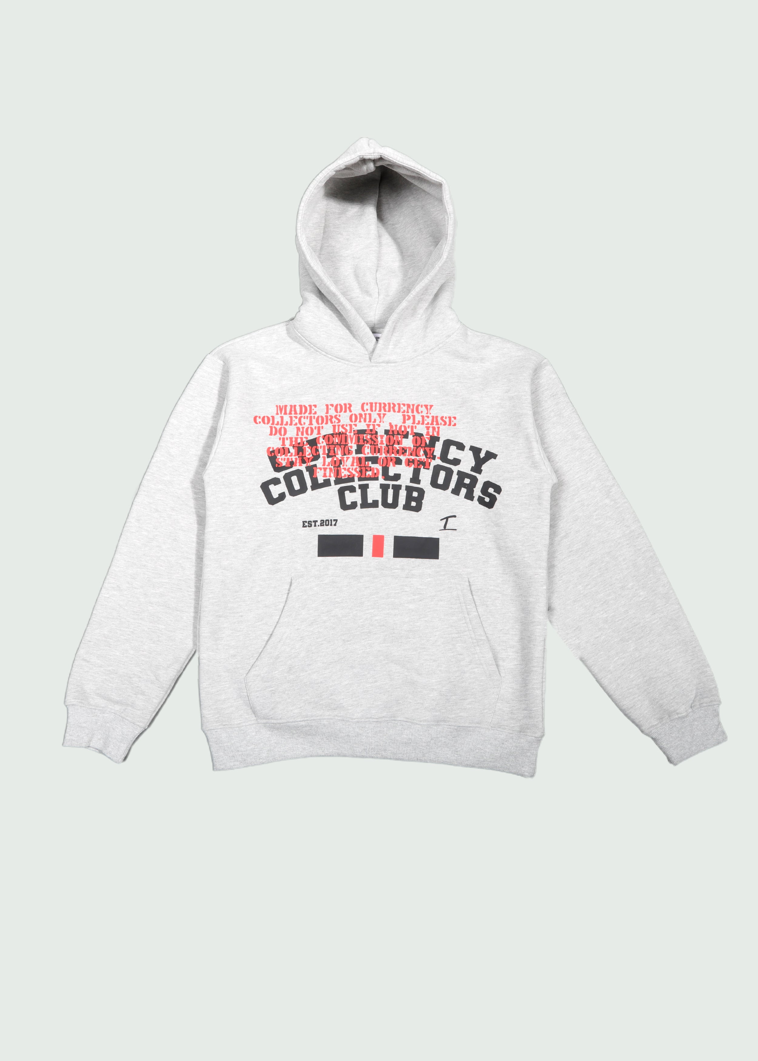 Currency Collectors Club Hoodie Grey Main image