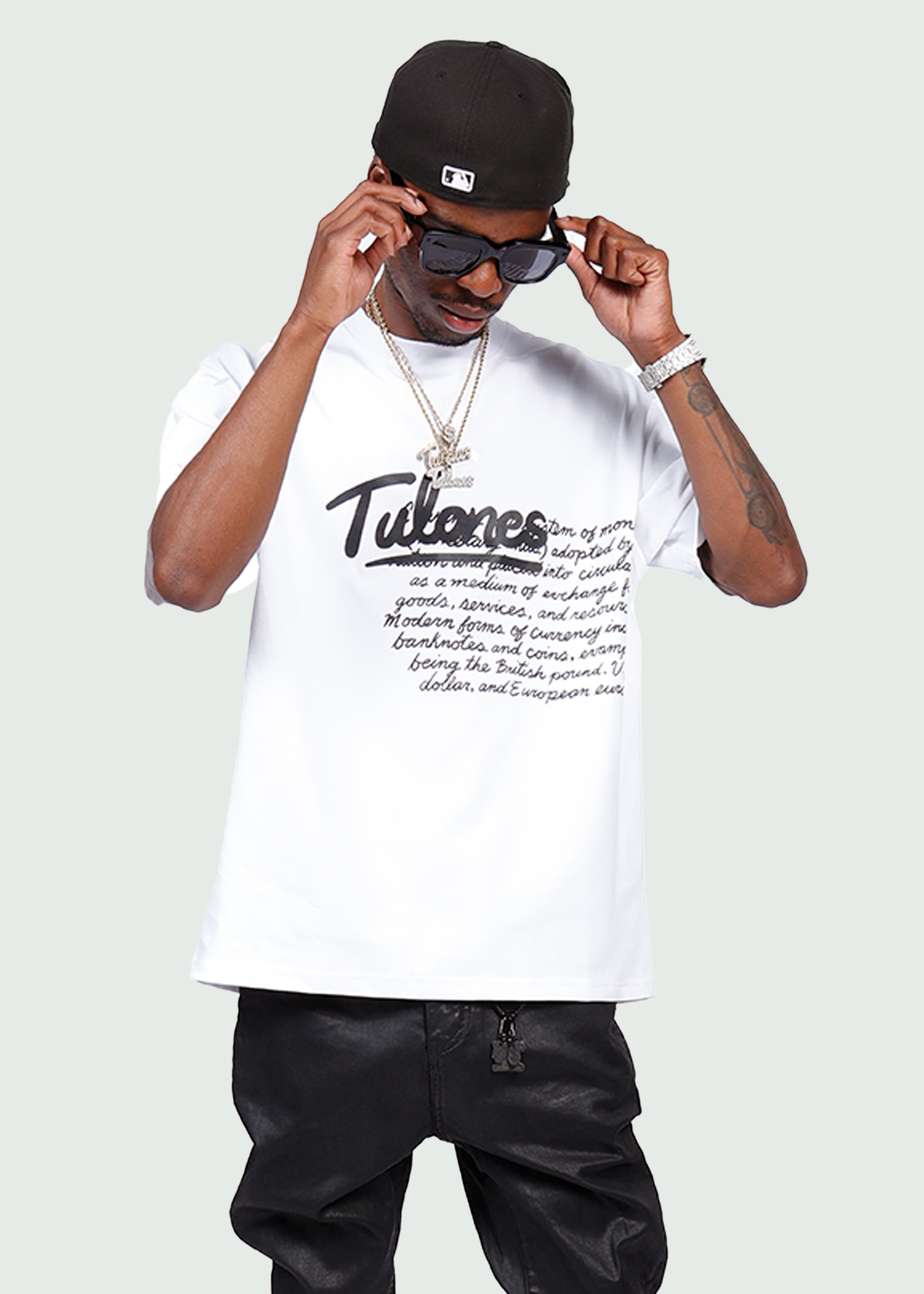 Currency Definition T-shirt White