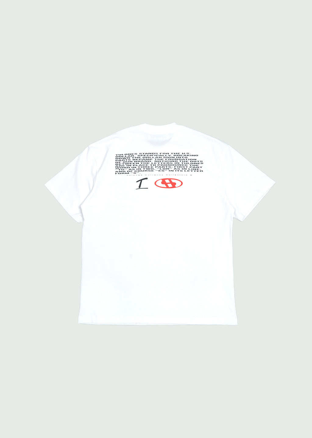 Two Line T-shirt White