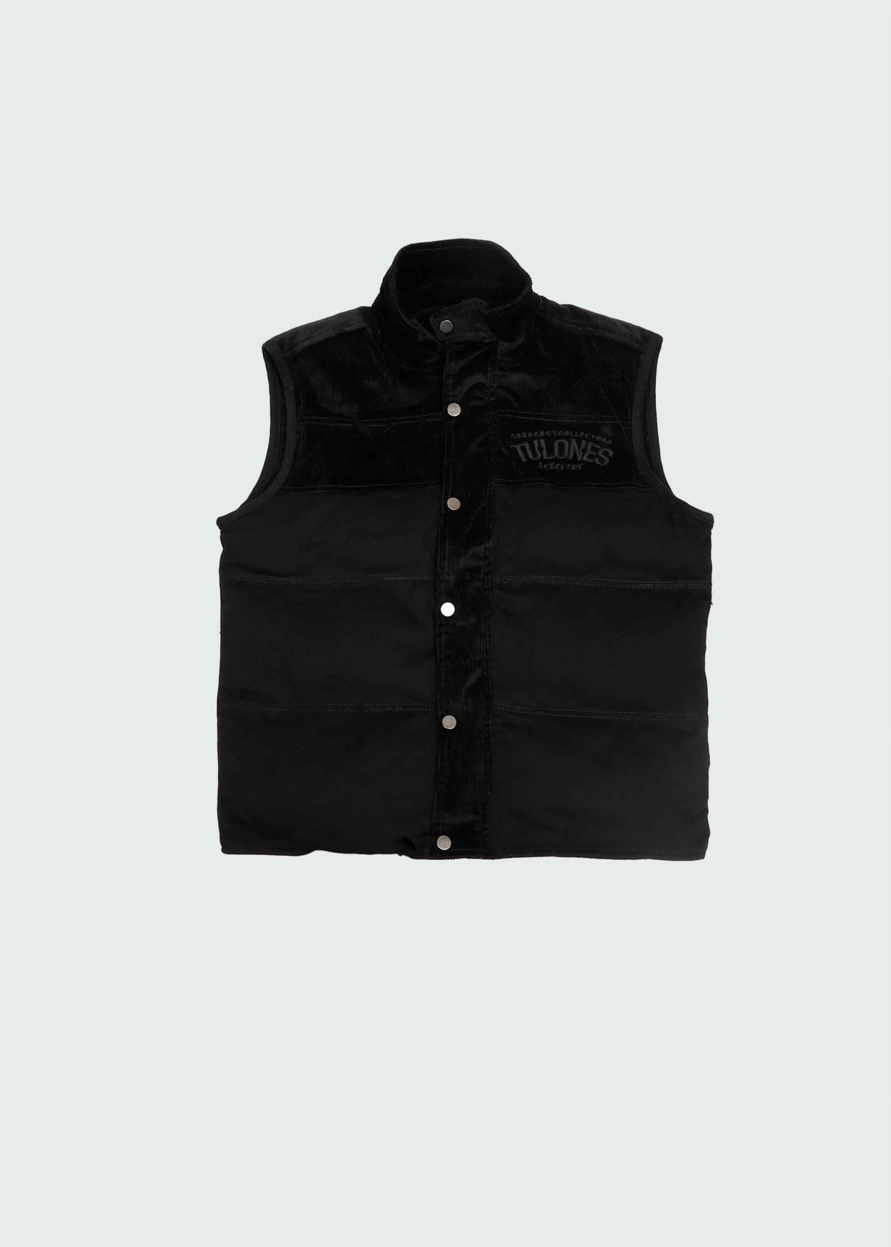 Black Tulones Corduroy Vest