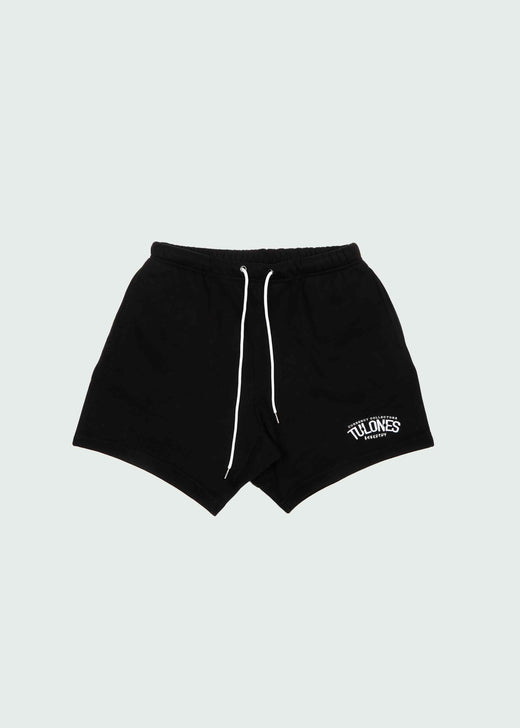 Staple Arch Cotton Shorts Black