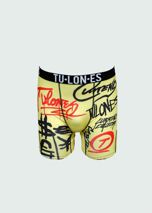 Graffiti Brief Kids Red