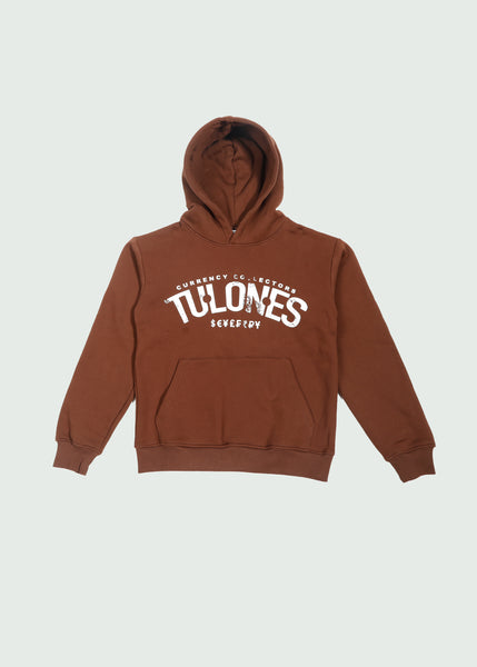 Staple Arch Logo Hoodie Brown
