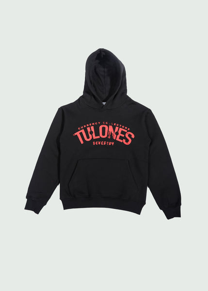 Staple Arch Logo Hoodie Black/Red