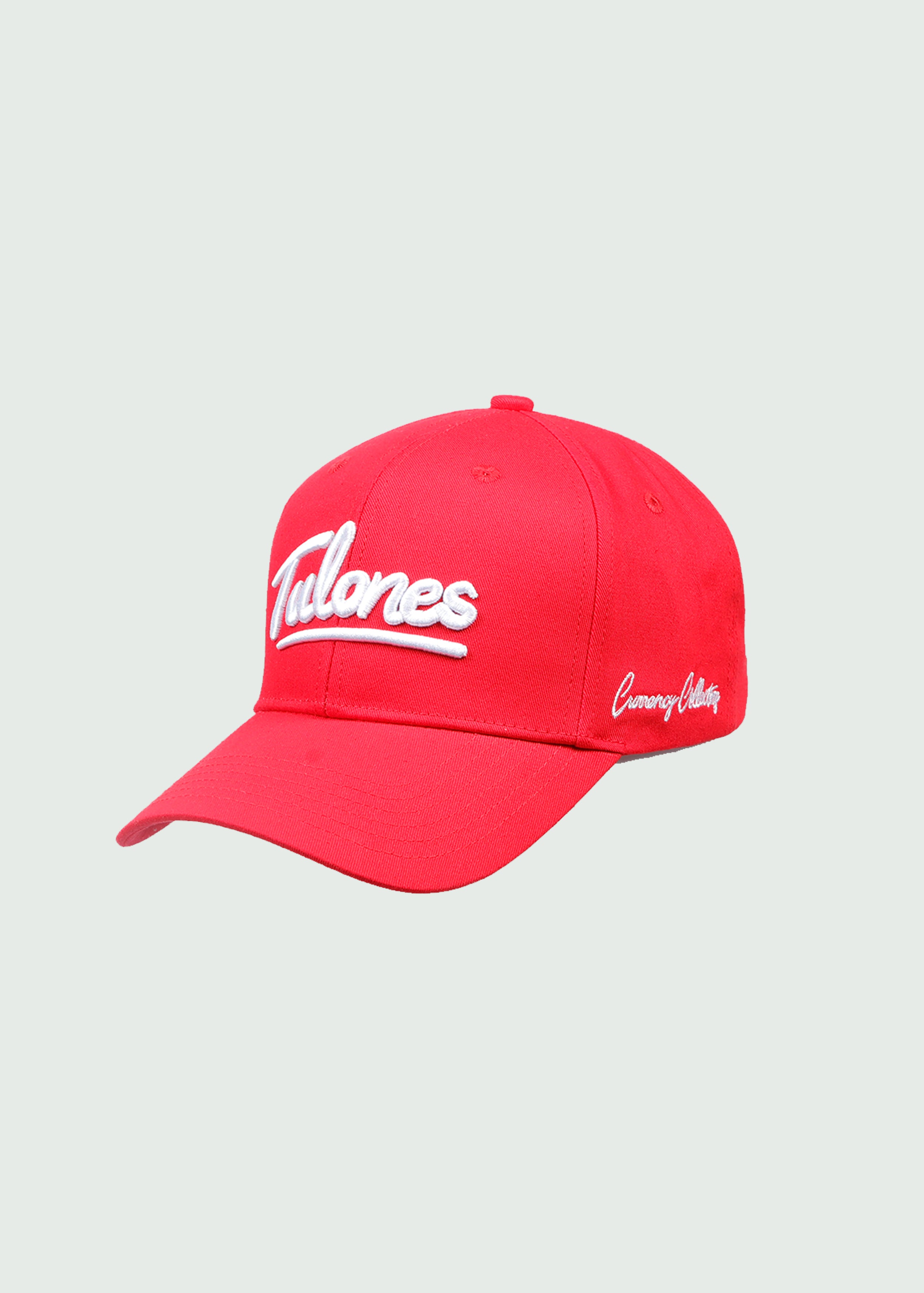 Red Cursive Hat