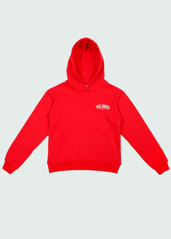 Red Tulones Staple Arch Hoodie (2023)