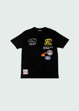 Patch Collection Front T-Shirt Black in