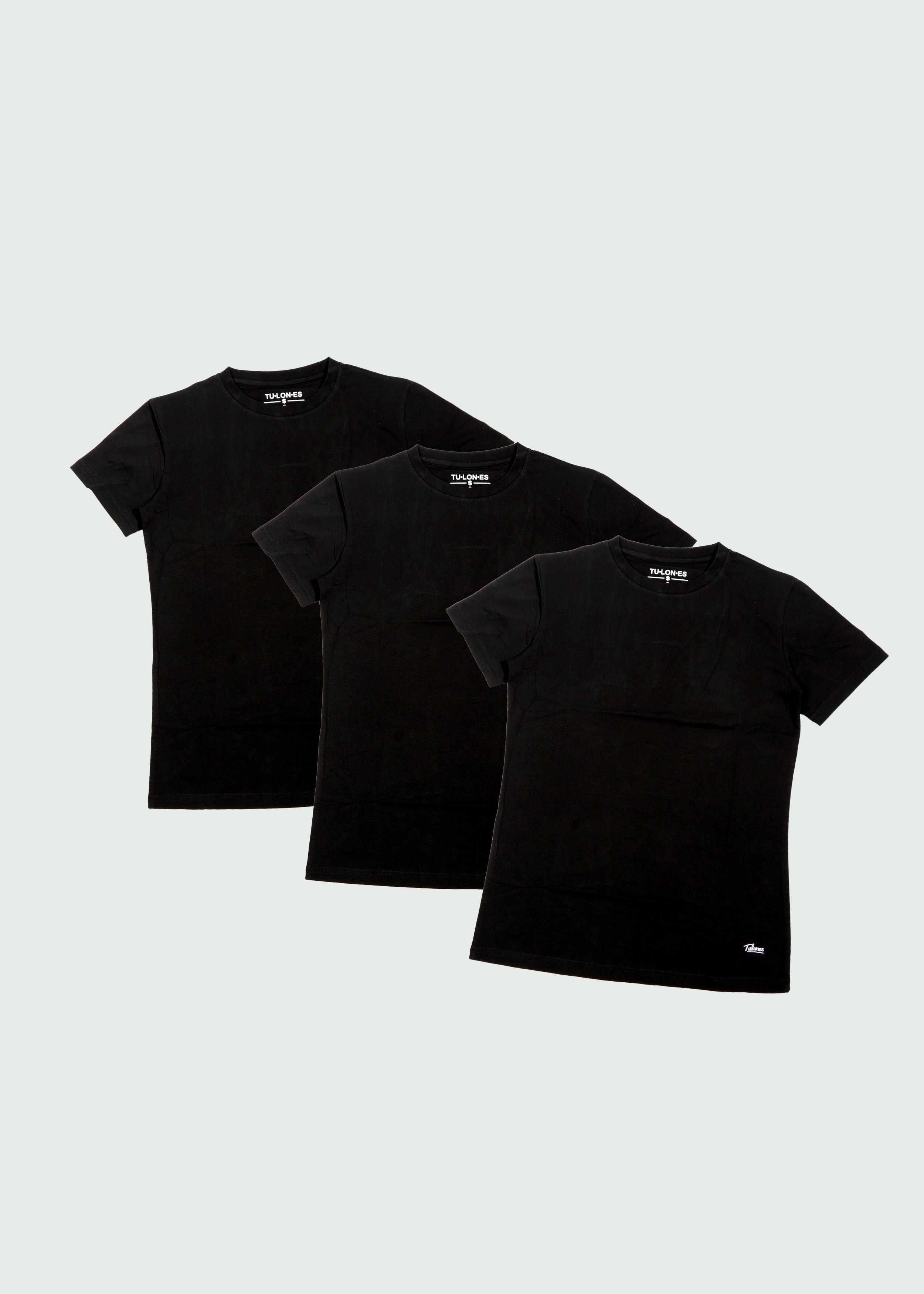 Cursive Black Pack Of Tees 3 Pack