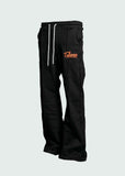 Eyes On Currrency Flare Joggers Black