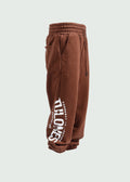 Staple Arch Logo Joggers Brown