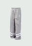 Double Stripe Nylon Pants Grey