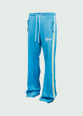 Blue Bank Notes Track Pants Blue