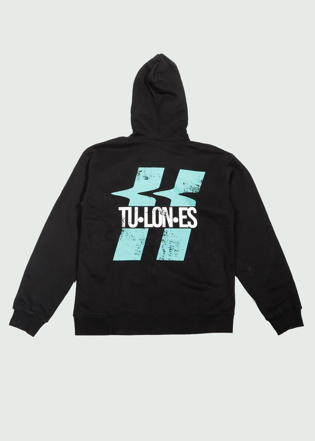 TU•LON•ES Zip Up Hoodie Black