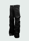 Big Pocket Jeans Black