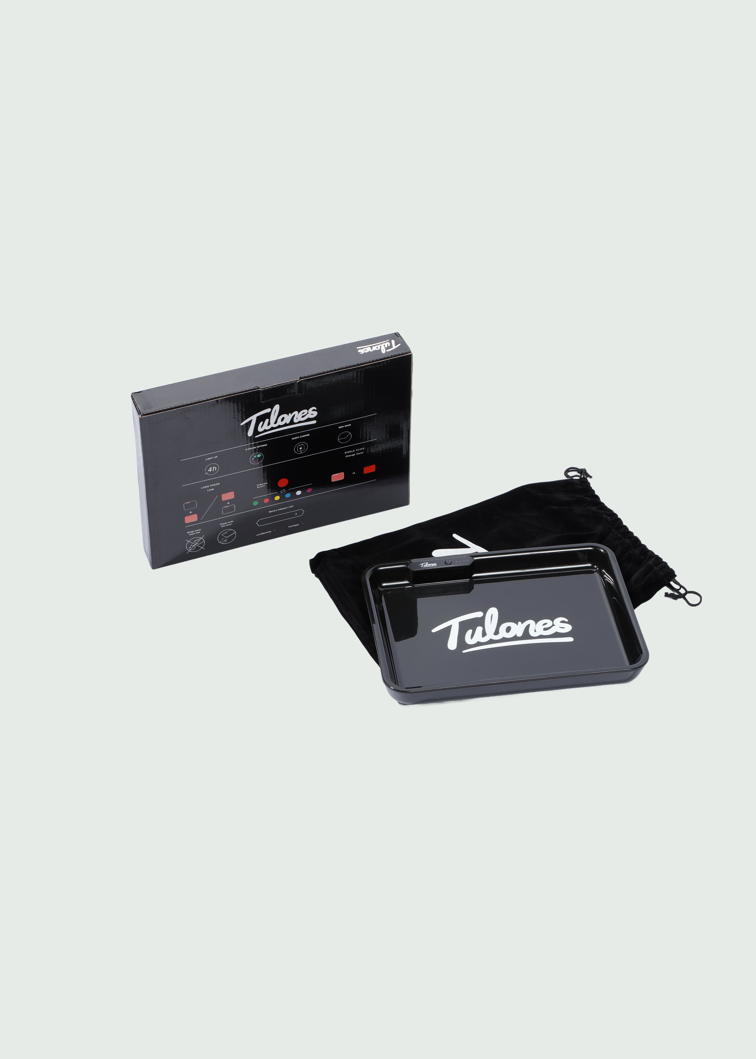Cursive Logo Tray Main image