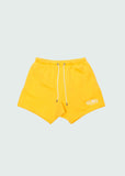 Staple Arch Cotton Shorts Yellow