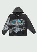 Rugged Zip-Up Hoodie Black