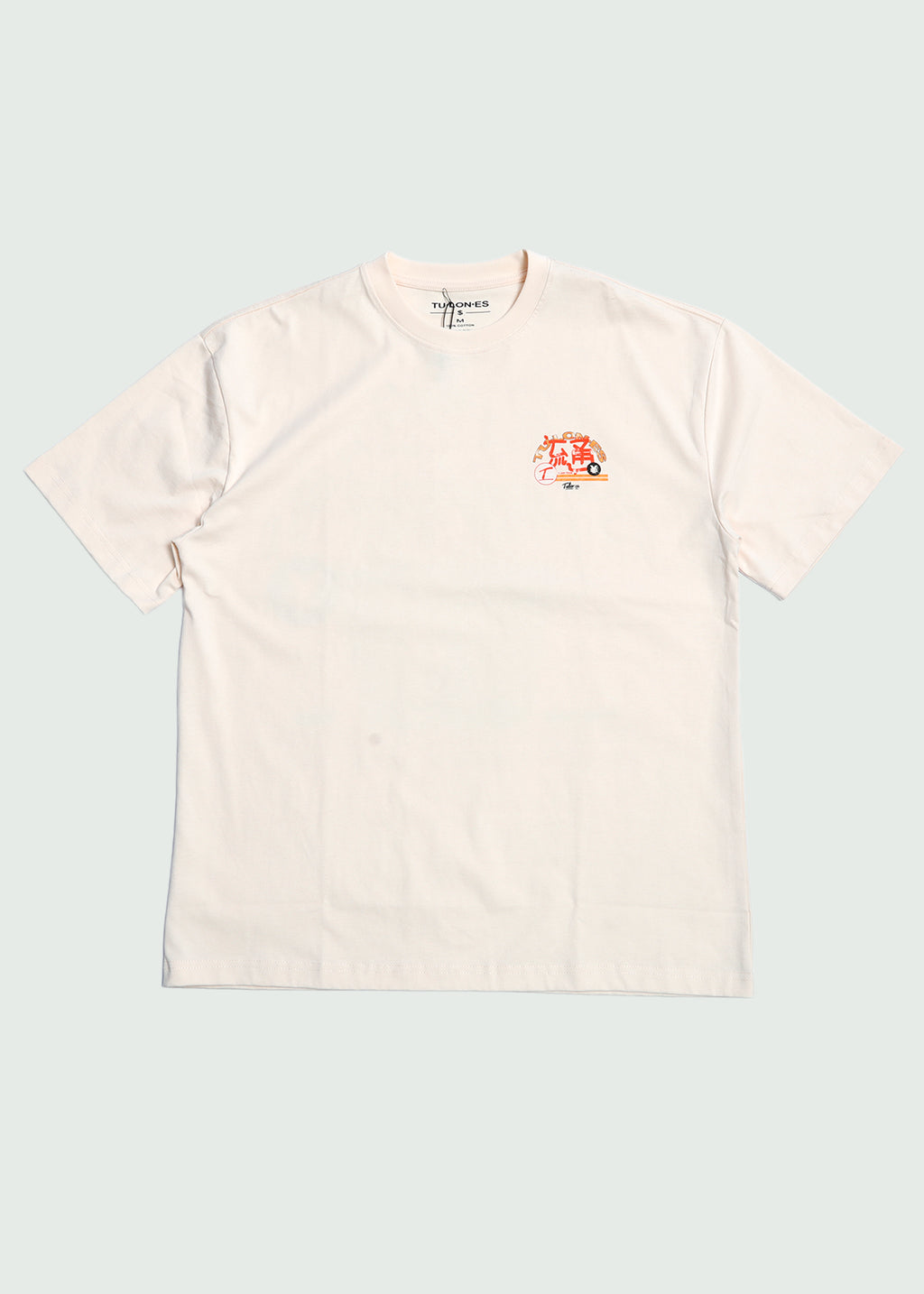 Chinese Box T-shirt Tan