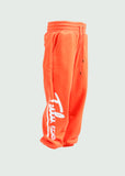 Cursive Logo Joggers Orange