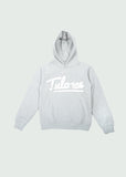 Cursive Logo Hoodie Grey